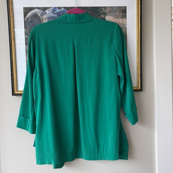 💕x2HP💕Vince Camuto Green blazer jacket - Picture 5 of 14